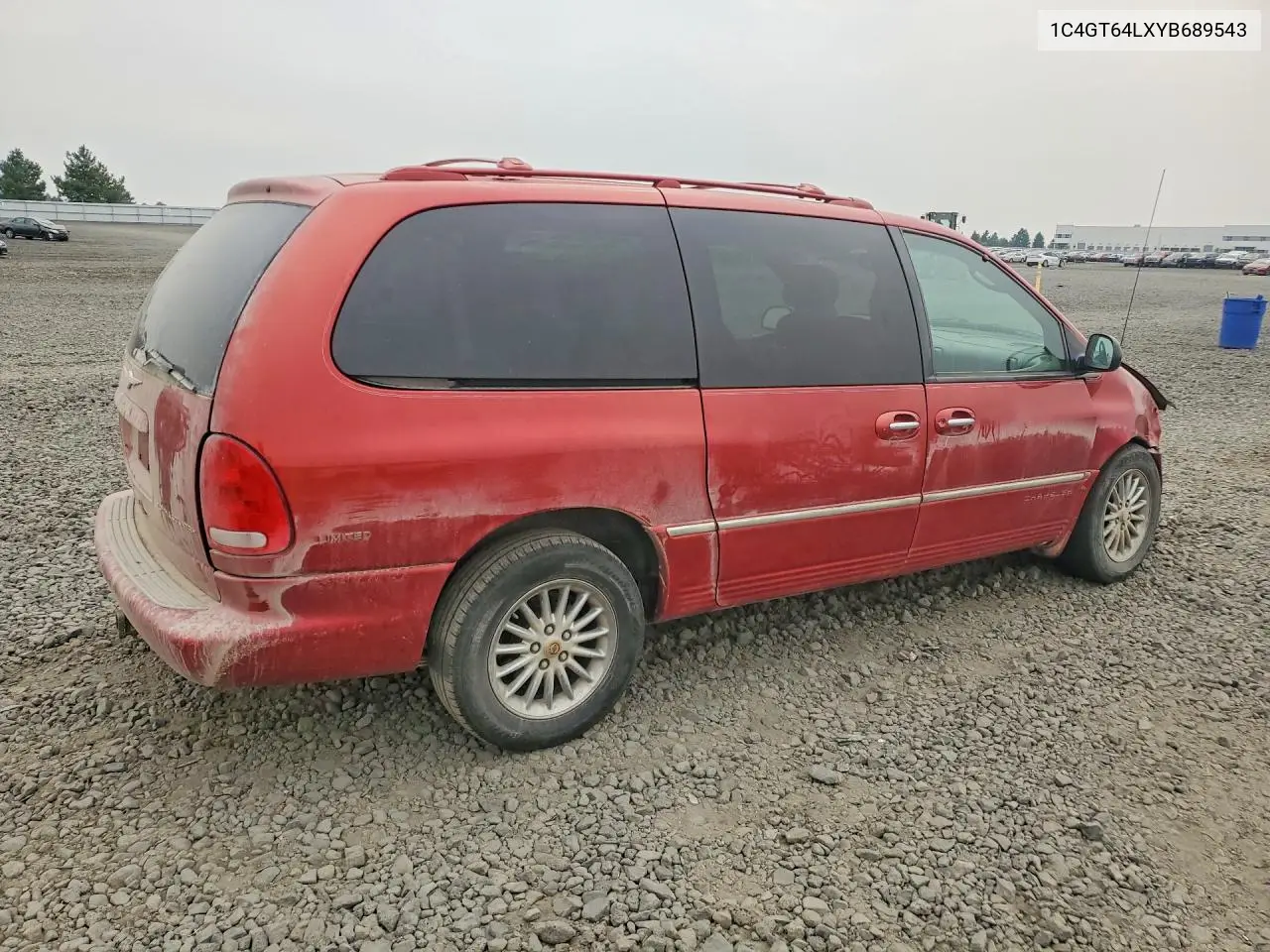 2000 Chrysler Town & Country Limited VIN: 1C4GT64LXYB689543 Lot: 61809086