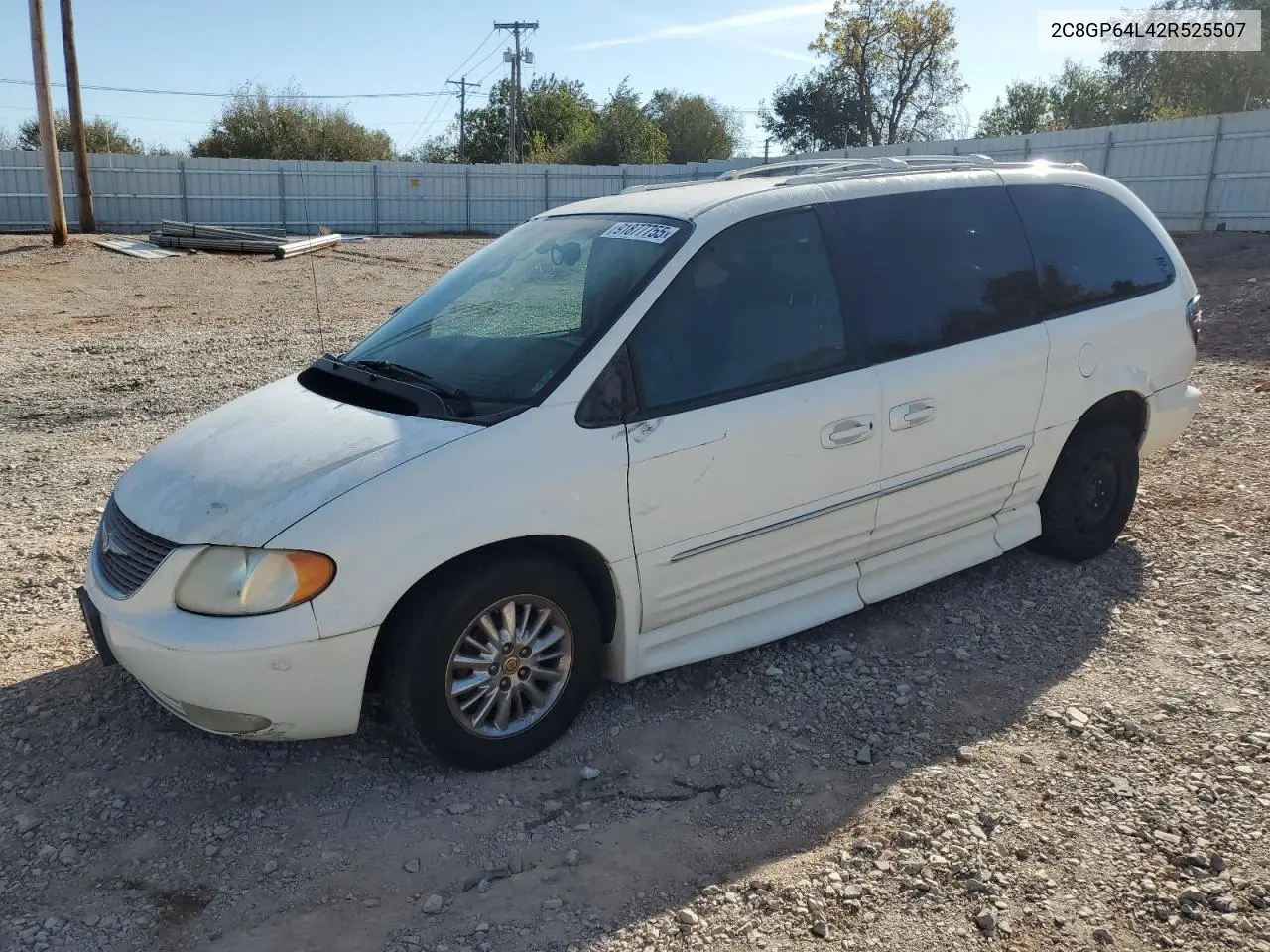 2C8GP64L42R525507 2002 Chrysler Town & Country Limited