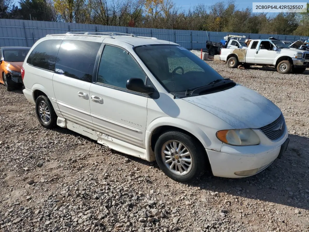 2C8GP64L42R525507 2002 Chrysler Town & Country Limited