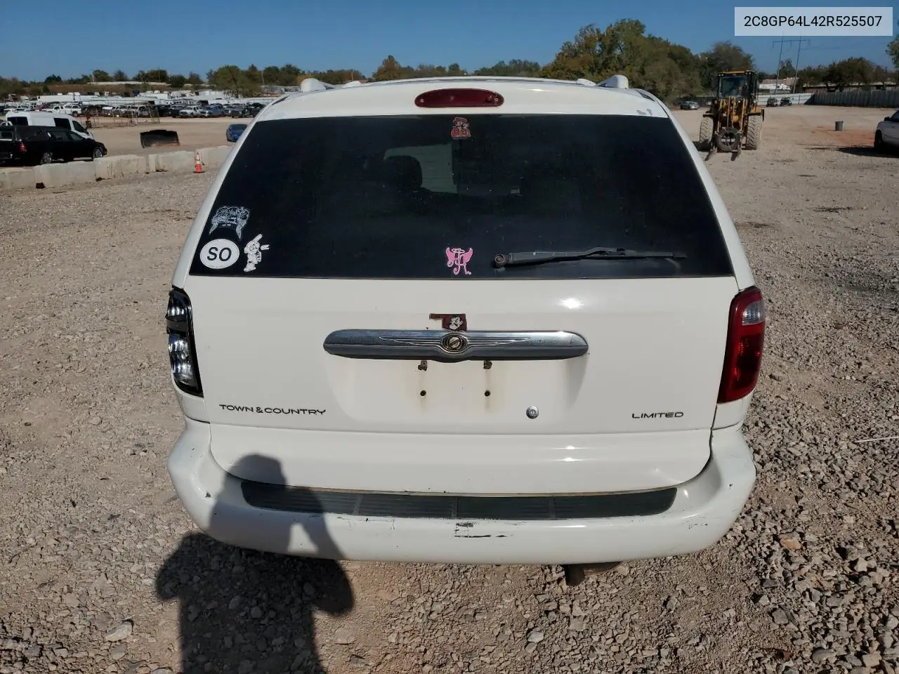 2C8GP64L42R525507 2002 Chrysler Town & Country Limited