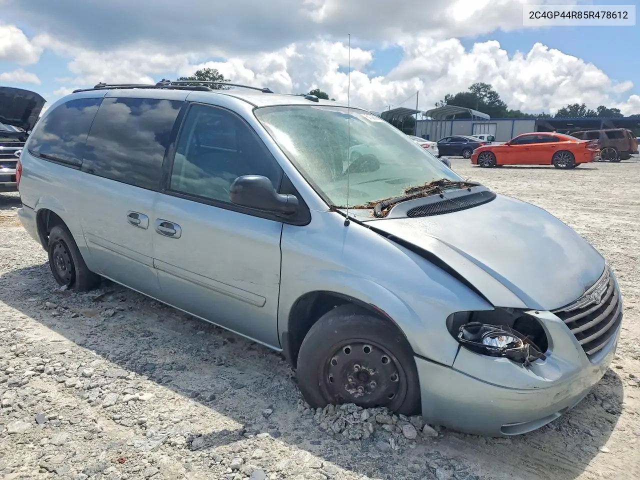 2005 Chrysler Town & Country Lx VIN: 2C4GP44R85R478612 Lot: 61008866