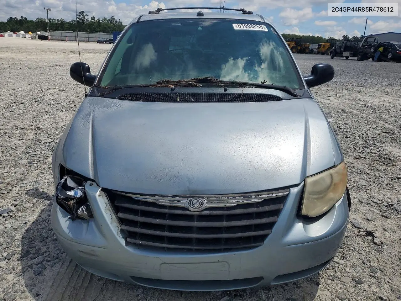 2005 Chrysler Town & Country Lx VIN: 2C4GP44R85R478612 Lot: 61008866