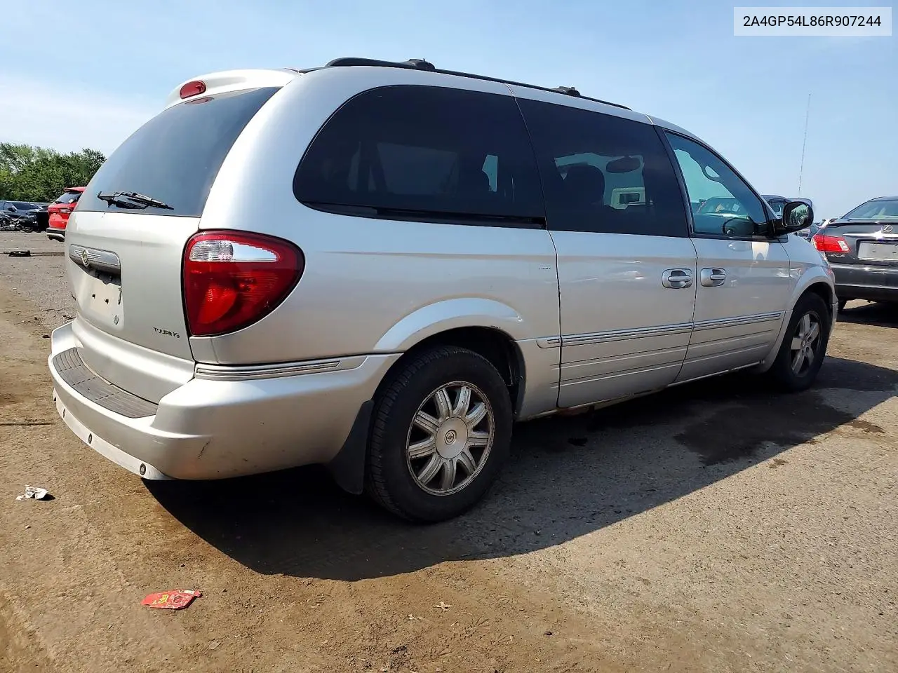 2006 Chrysler Town & Country VIN: 2A4GP54L86R907244 Lot: 60754726