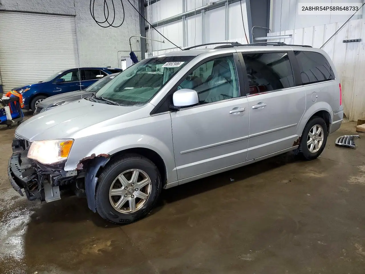2008 Chrysler Town & Country Touring VIN: 2A8HR54P58R648733 Lot: 60952986