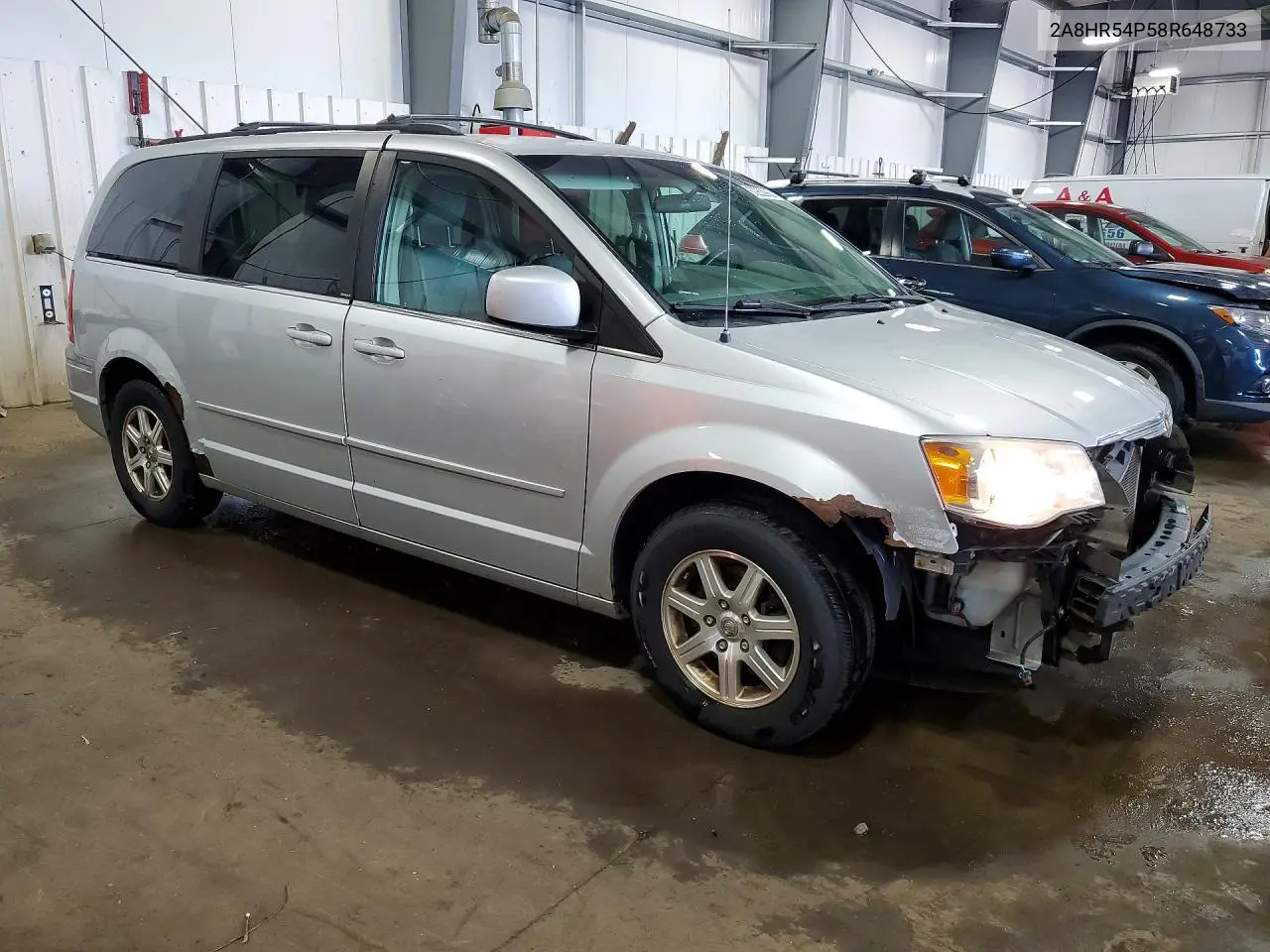 2008 Chrysler Town & Country Touring VIN: 2A8HR54P58R648733 Lot: 60952986