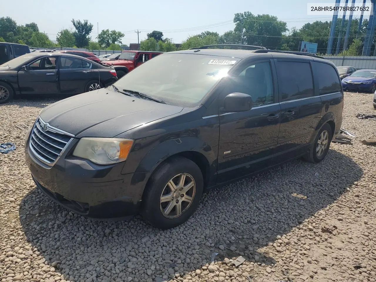 2008 Chrysler Town & Country Touring VIN: 2A8HR54P78R827632 Lot: 61208146