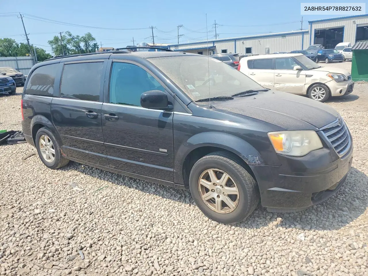 2008 Chrysler Town & Country Touring VIN: 2A8HR54P78R827632 Lot: 61208146