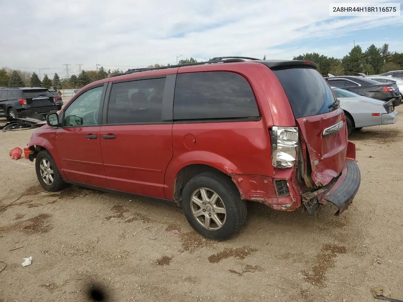 2A8HR44H18R116575 2008 Chrysler Town & Country Lx