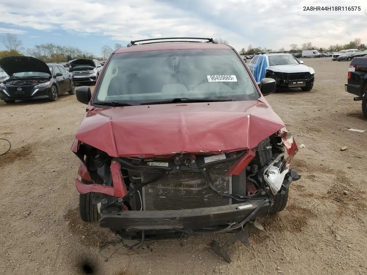 2A8HR44H18R116575 2008 Chrysler Town & Country Lx