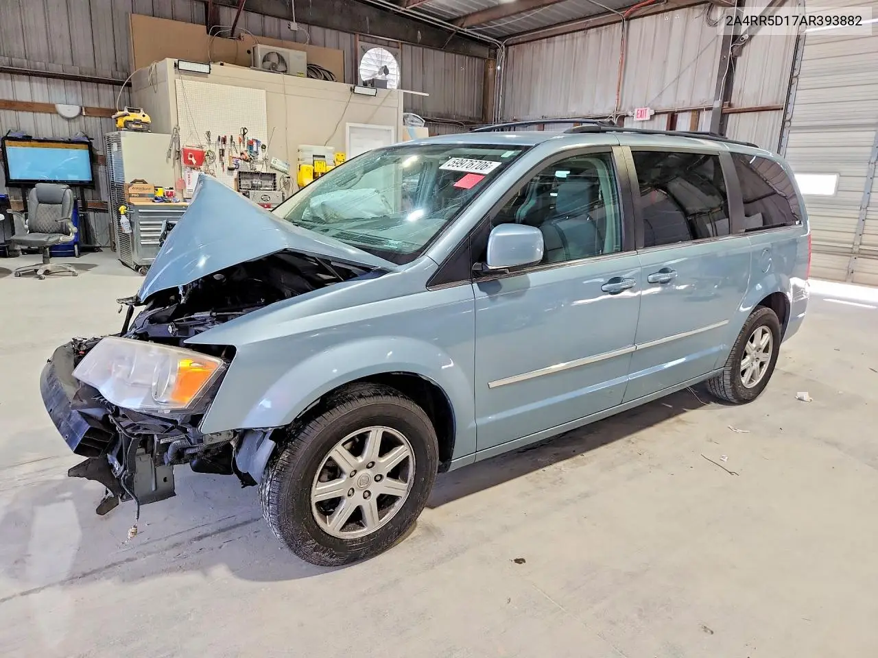 2010 Chrysler Town & Country VIN: 2A4RR5D17AR393882 Lot: 59976706