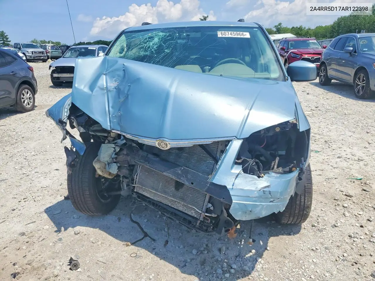 2010 Chrysler Town & Country Touring VIN: 2A4RR5D17AR122398 Lot: 60745966