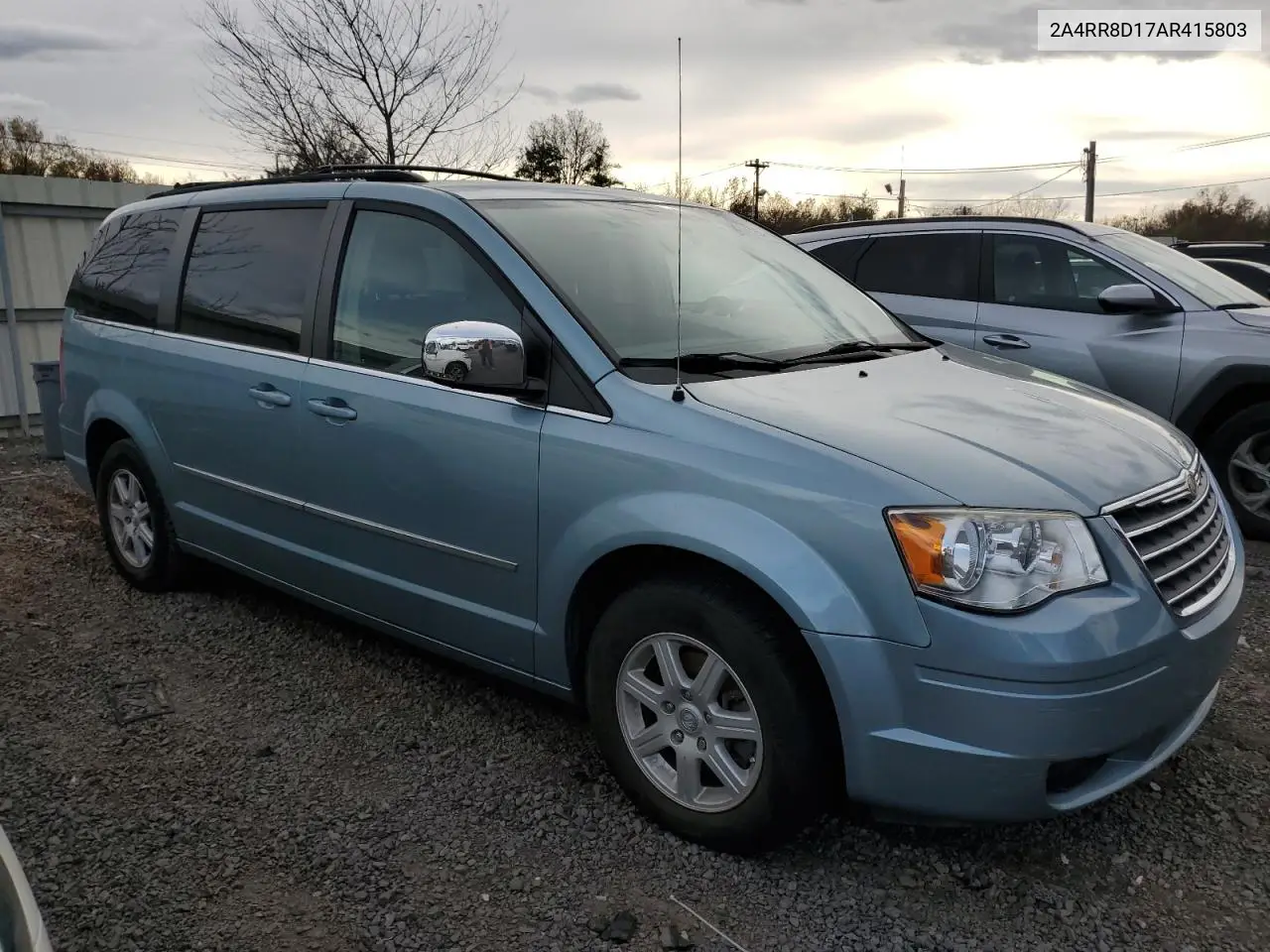 2A4RR8D17AR415803 2010 Chrysler Town & Country Touring Plus