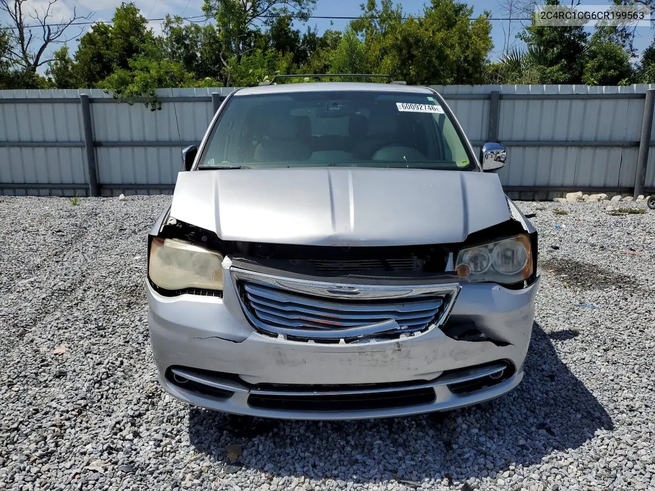 2012 Chrysler Town & Country Touring L VIN: 2C4RC1CG6CR199563 Lot: 60092746