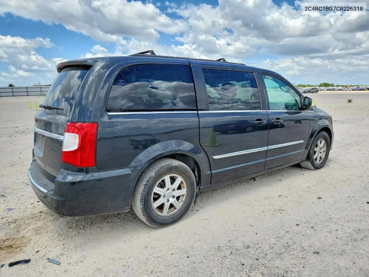 2012 Chrysler Town & Country Touring VIN: 2C4RC1BG7CR226318 Lot: 60167386