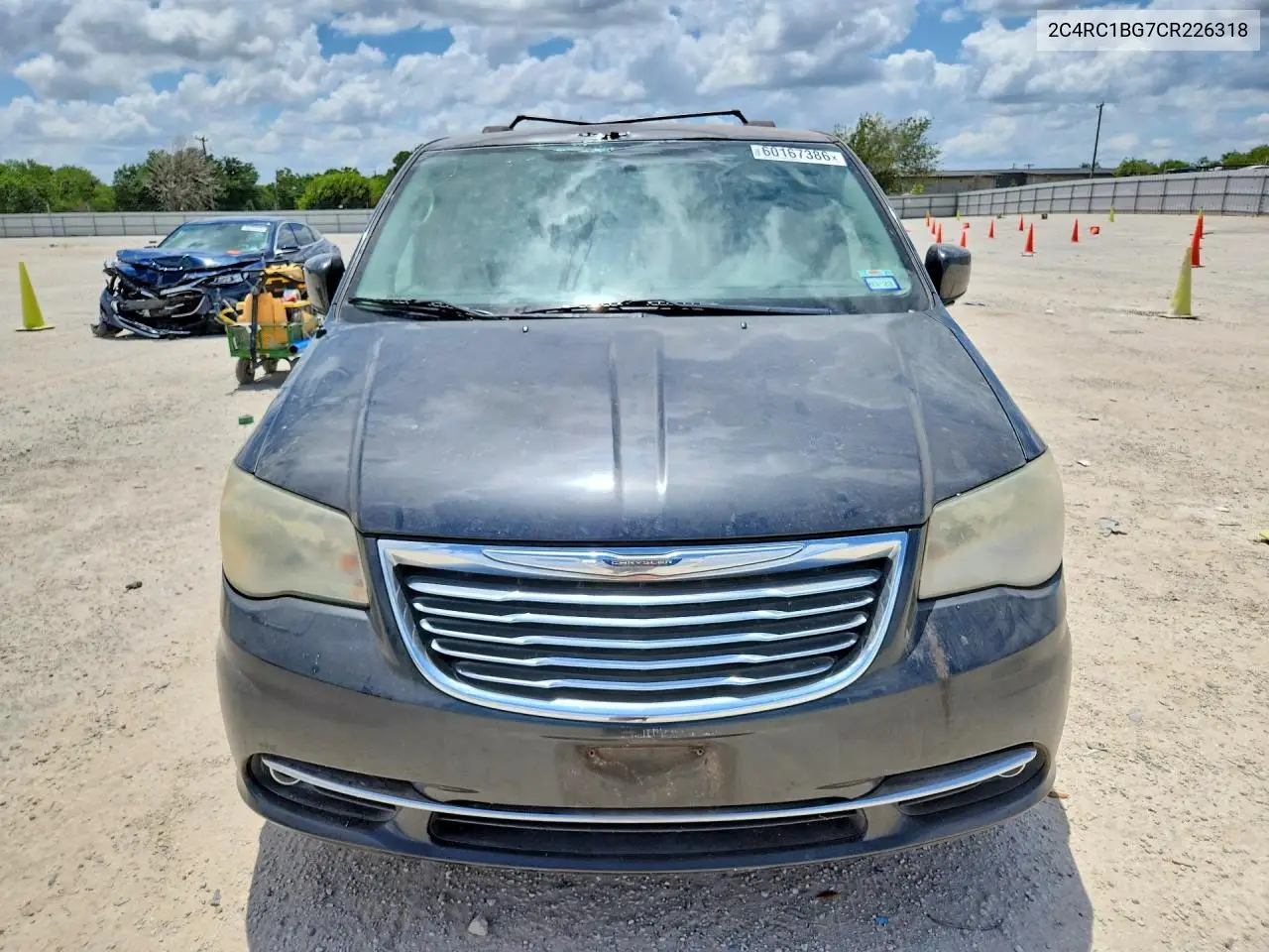 2012 Chrysler Town & Country Touring VIN: 2C4RC1BG7CR226318 Lot: 60167386