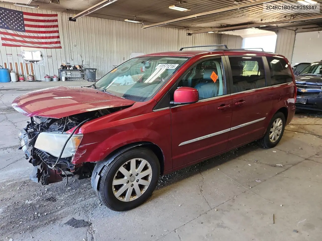 2012 Chrysler Town & Country Touring VIN: 2C4RC1BG5CR255347 Lot: 60571216