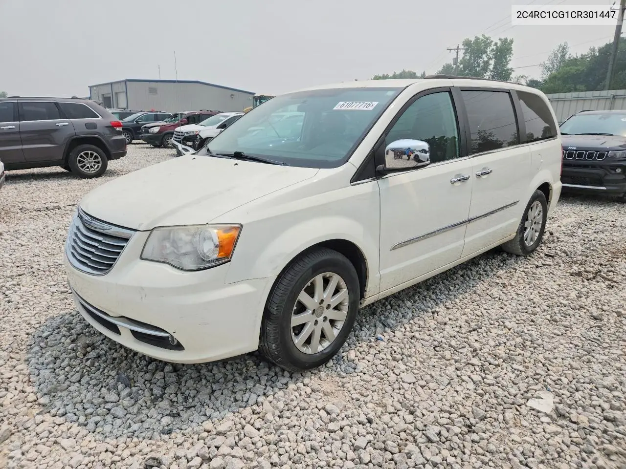 2012 Chrysler Town & Country Touring L VIN: 2C4RC1CG1CR301447 Lot: 61077716