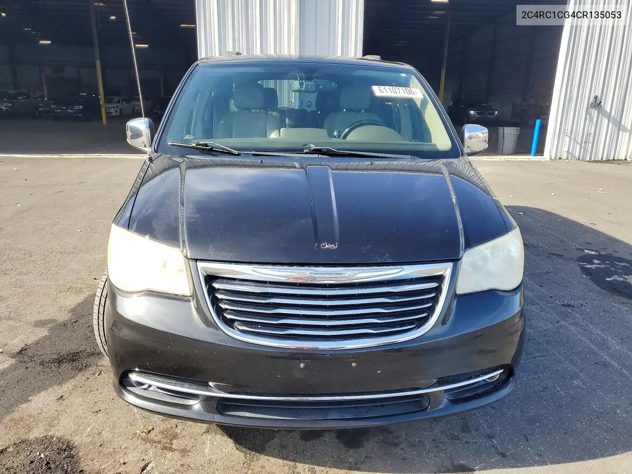 2012 Chrysler Town & Country Touring L VIN: 2C4RC1CG4CR135053 Lot: 61107106