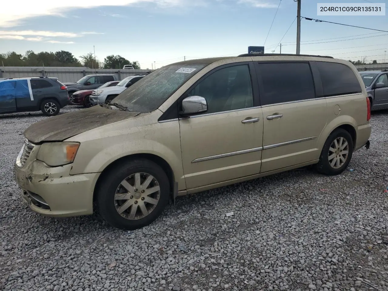 2C4RC1CG9CR135131 2012 Chrysler Town & Country Touring L