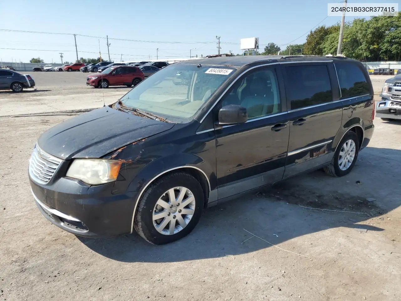 2C4RC1BG3CR377415 2012 Chrysler Town & Country Touring