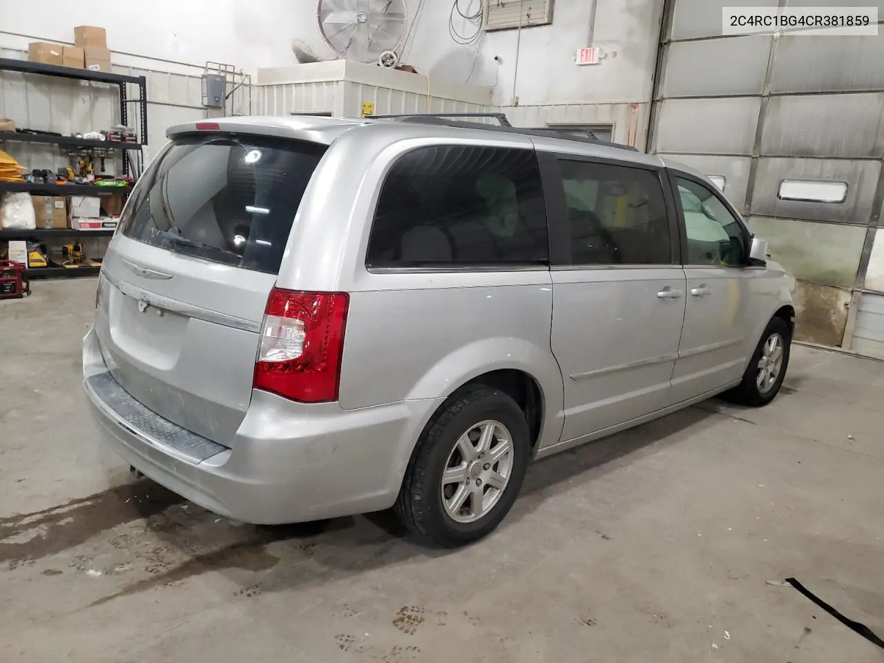 2C4RC1BG4CR381859 2012 Chrysler Town & Country Touring