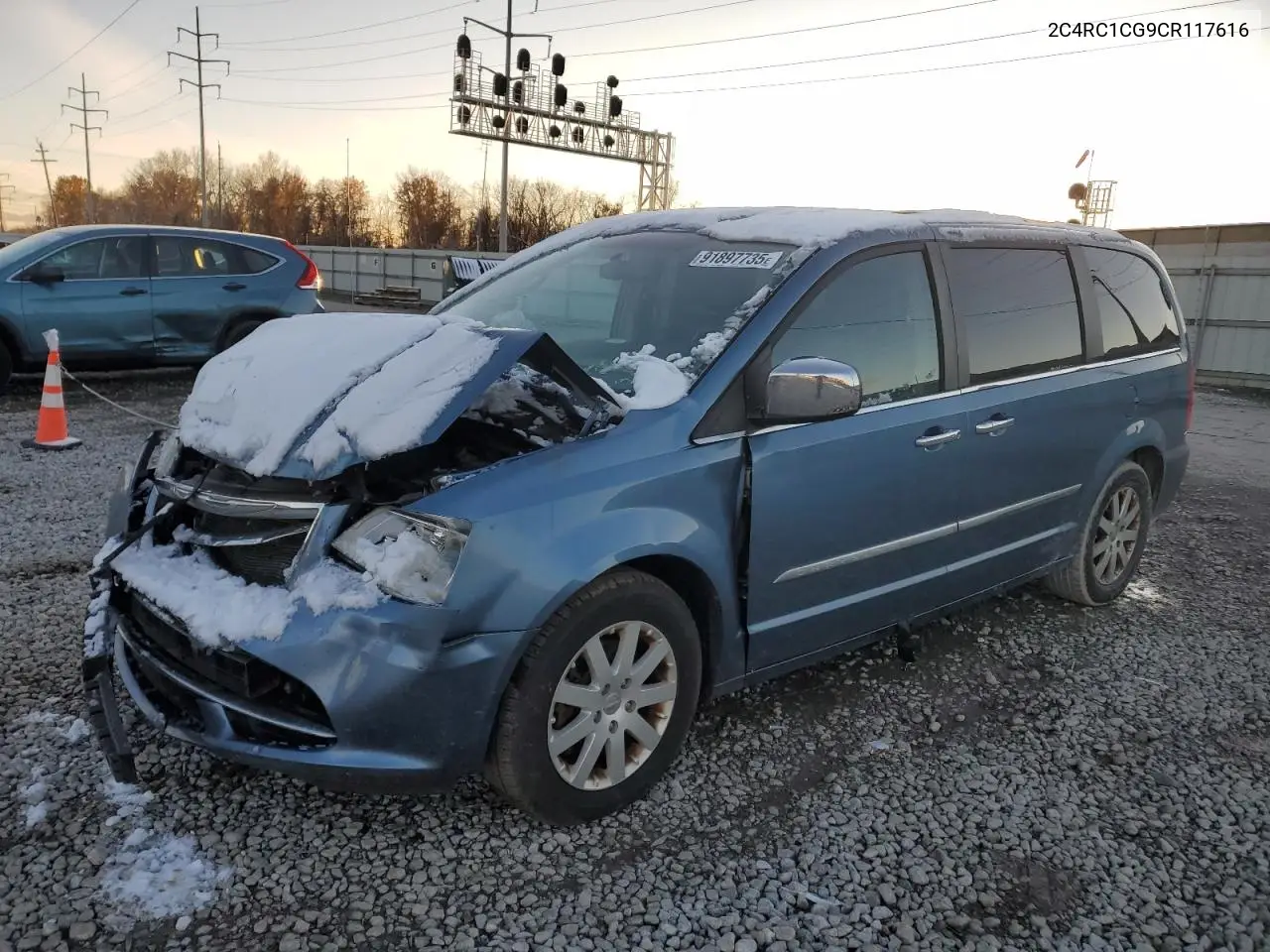 2C4RC1CG9CR117616 2012 Chrysler Town & Country Touring L