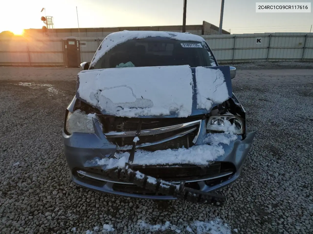 2C4RC1CG9CR117616 2012 Chrysler Town & Country Touring L