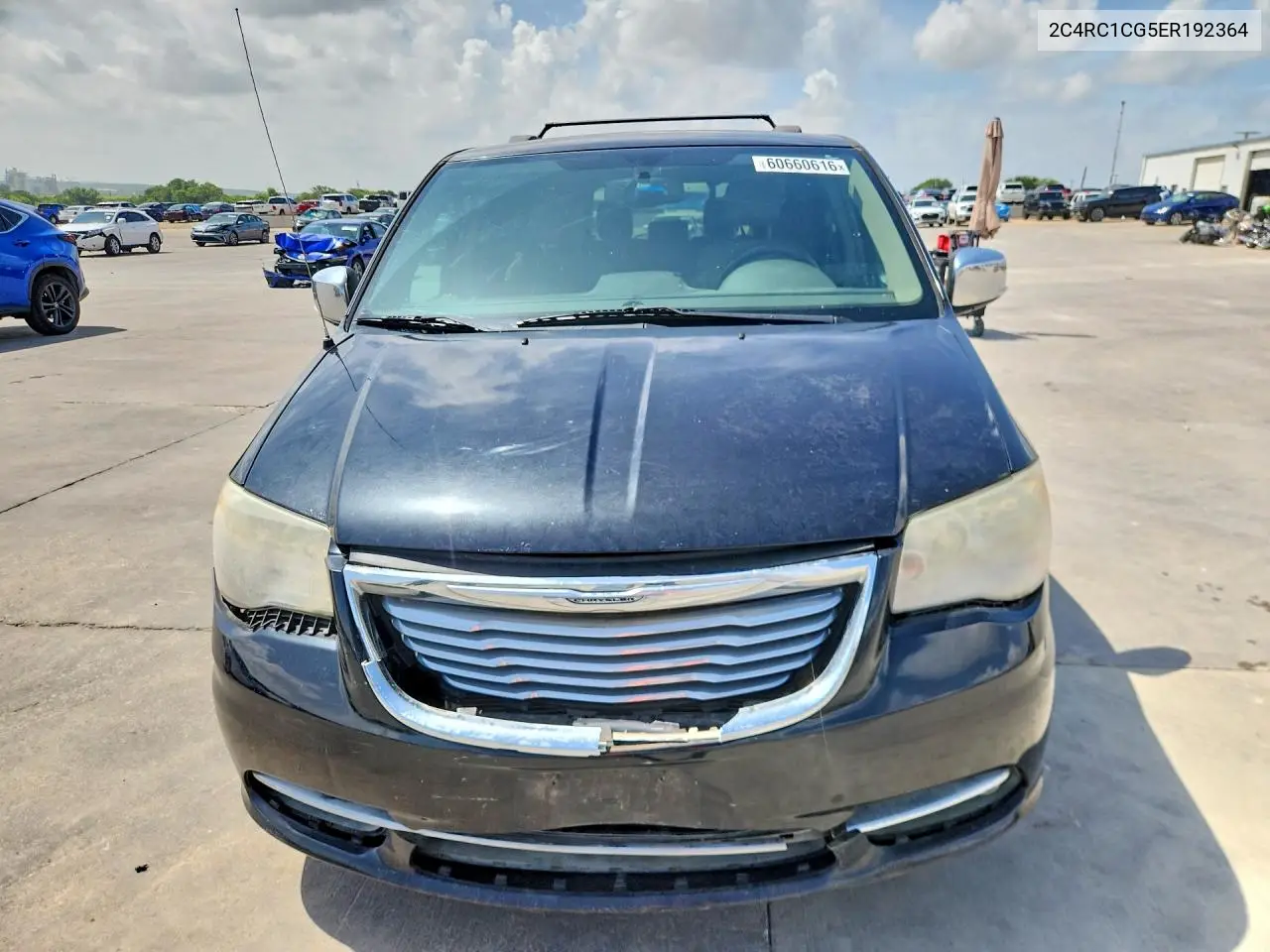 2014 Chrysler Town & Country Touring L VIN: 2C4RC1CG5ER192364 Lot: 60660616