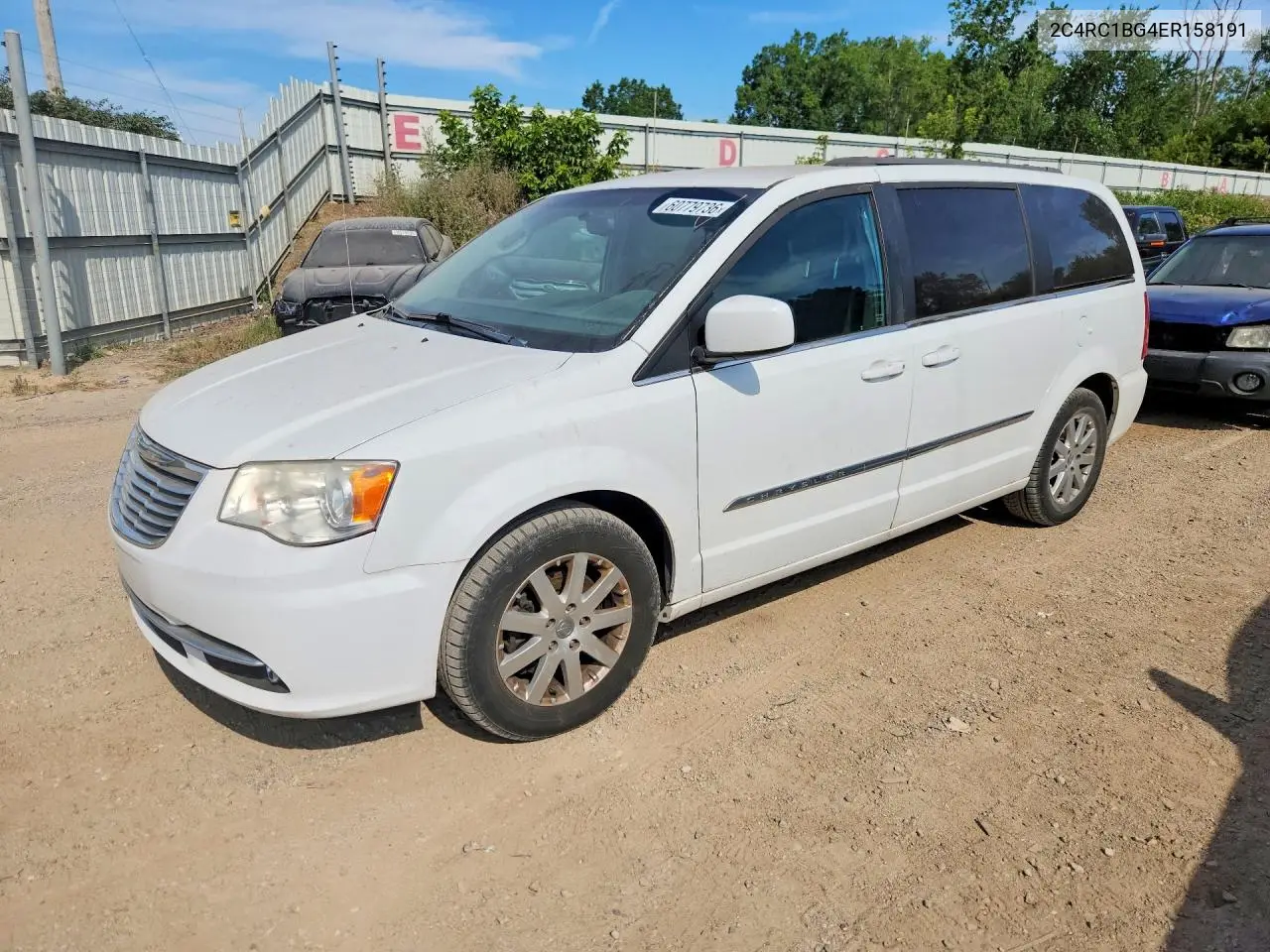 2014 Chrysler Town & Country Touring VIN: 2C4RC1BG4ER158191 Lot: 60779736