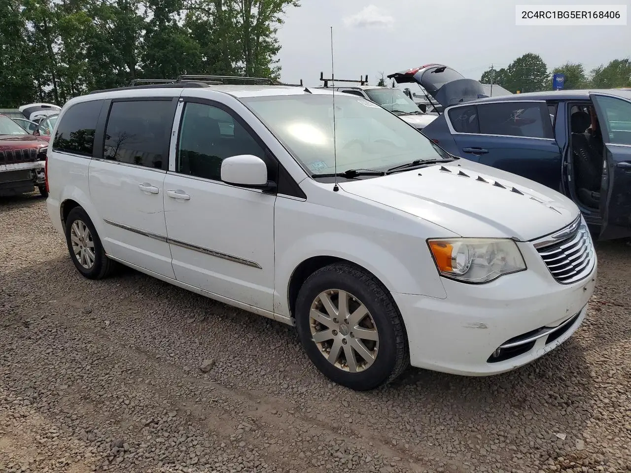 2014 Chrysler Town & Country Touring VIN: 2C4RC1BG5ER168406 Lot: 62037266