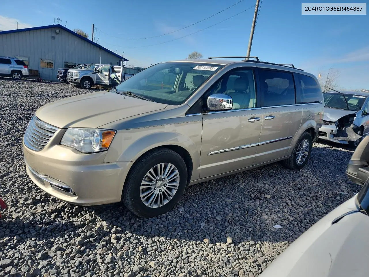 2C4RC1CG6ER464887 2014 Chrysler Town & Country Touring L