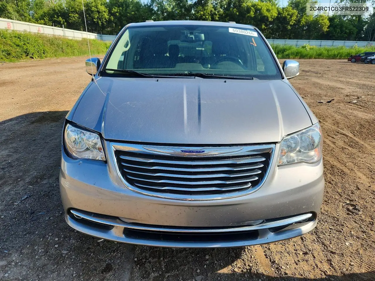 2015 Chrysler Town & Country Touring L VIN: 2C4RC1CG3FR522309 Lot: 60380266