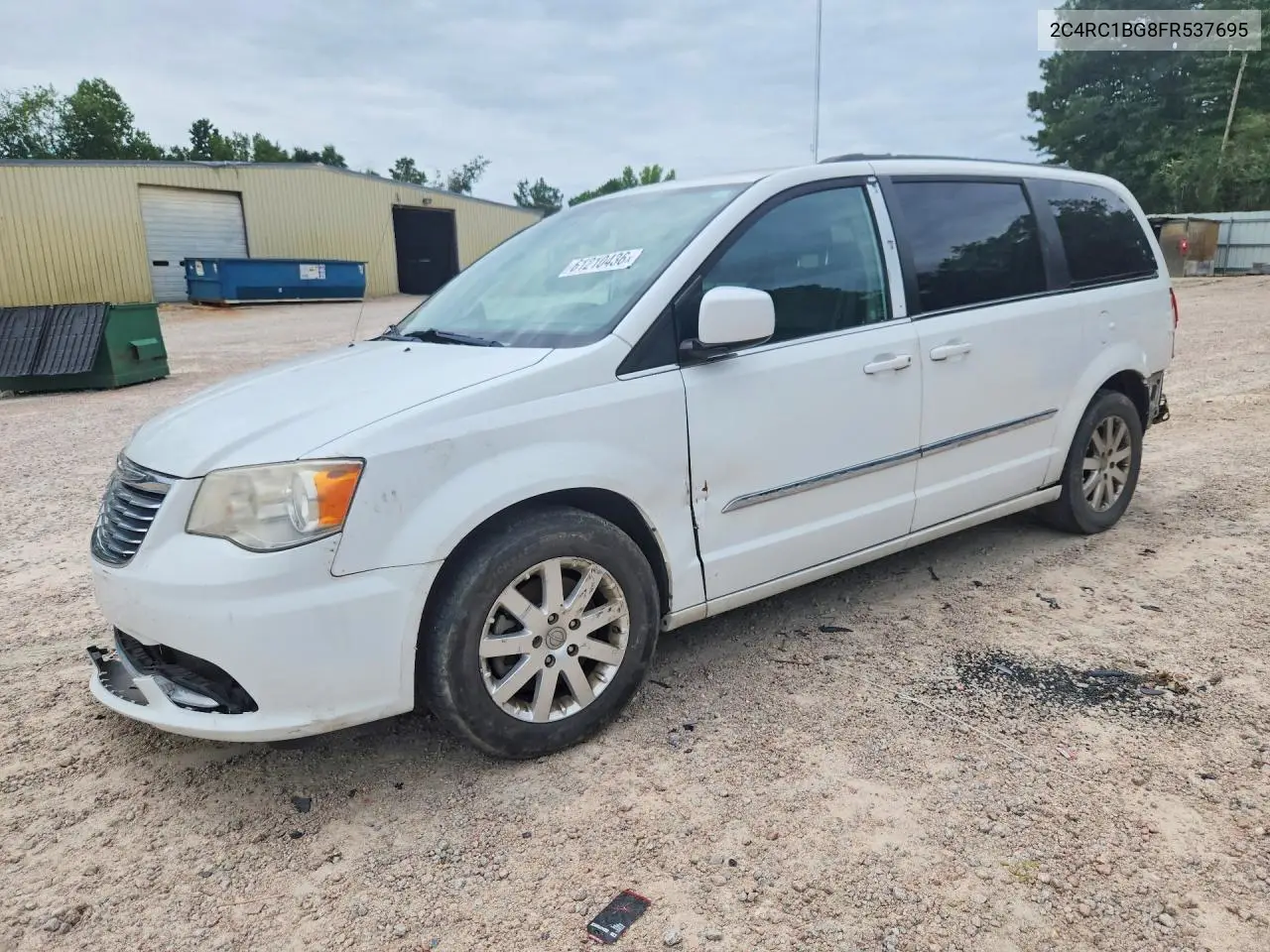 2015 Chrysler Town & Country Touring VIN: 2C4RC1BG8FR537695 Lot: 61210436