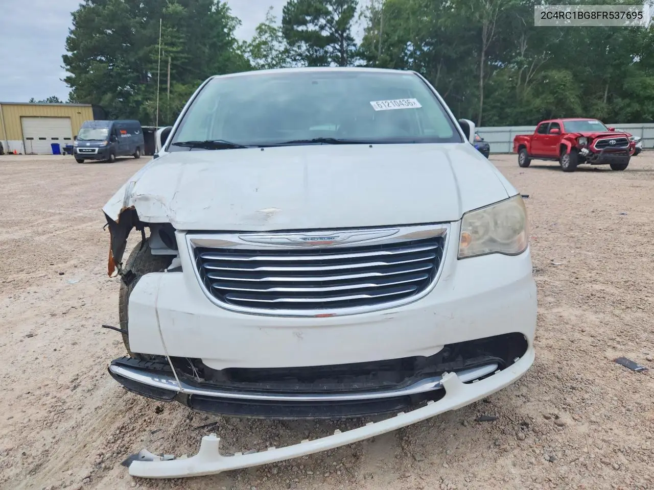 2015 Chrysler Town & Country Touring VIN: 2C4RC1BG8FR537695 Lot: 61210436