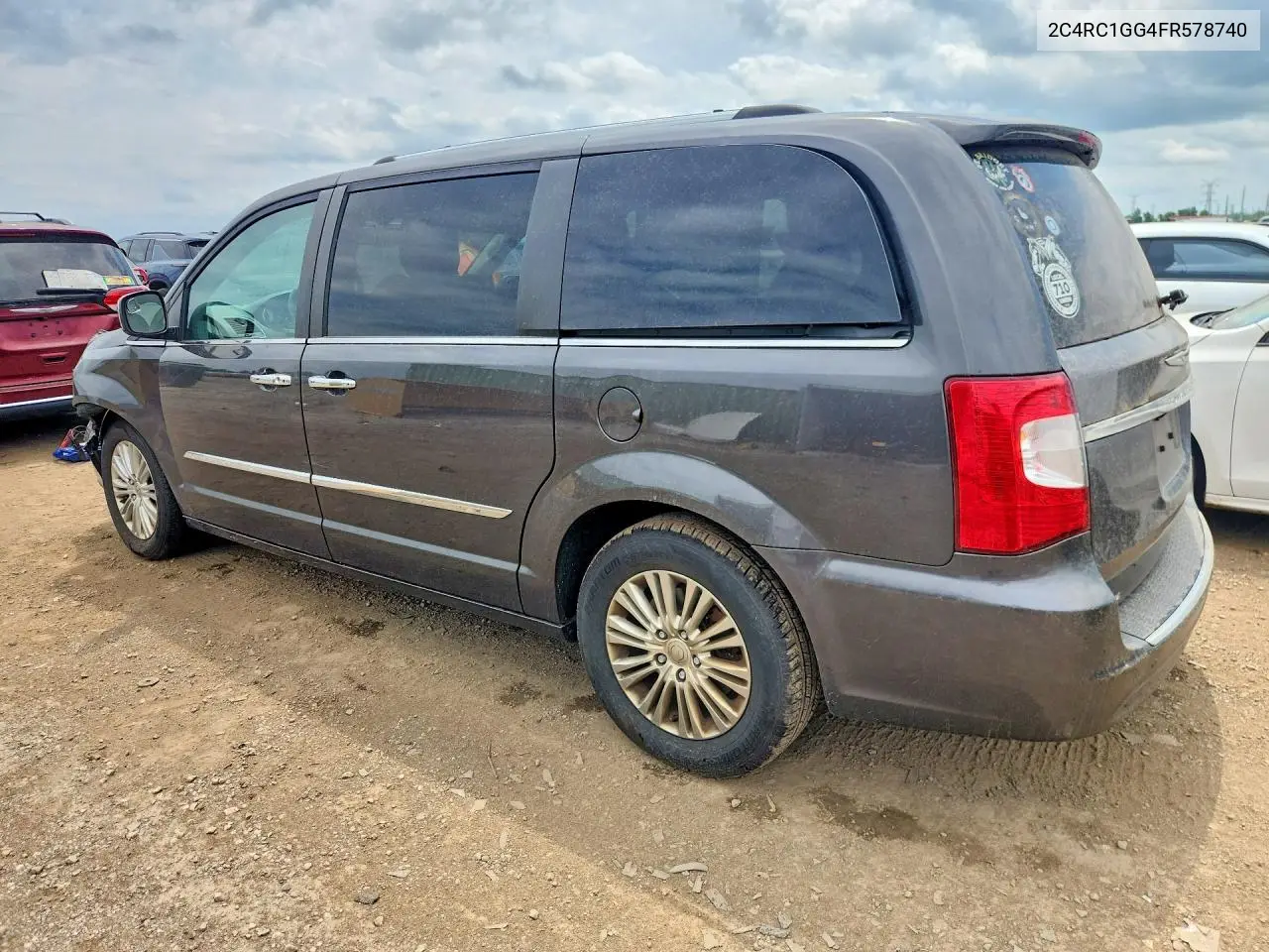 2015 Chrysler Town & Country Limited Platinum VIN: 2C4RC1GG4FR578740 Lot: 61513996