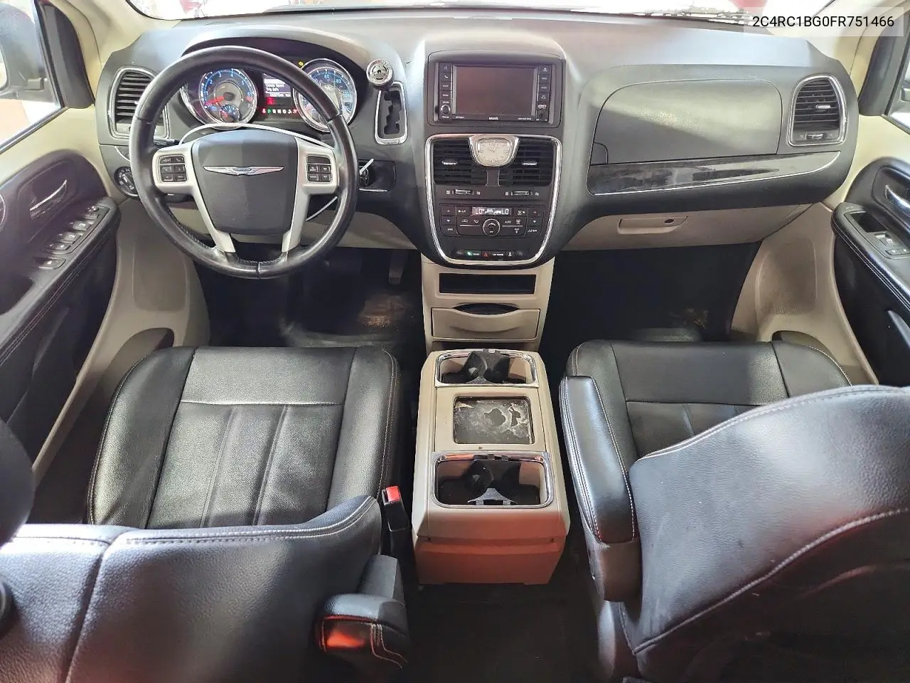 2015 Chrysler Town & Country Touring VIN: 2C4RC1BG0FR751466 Lot: 62037676