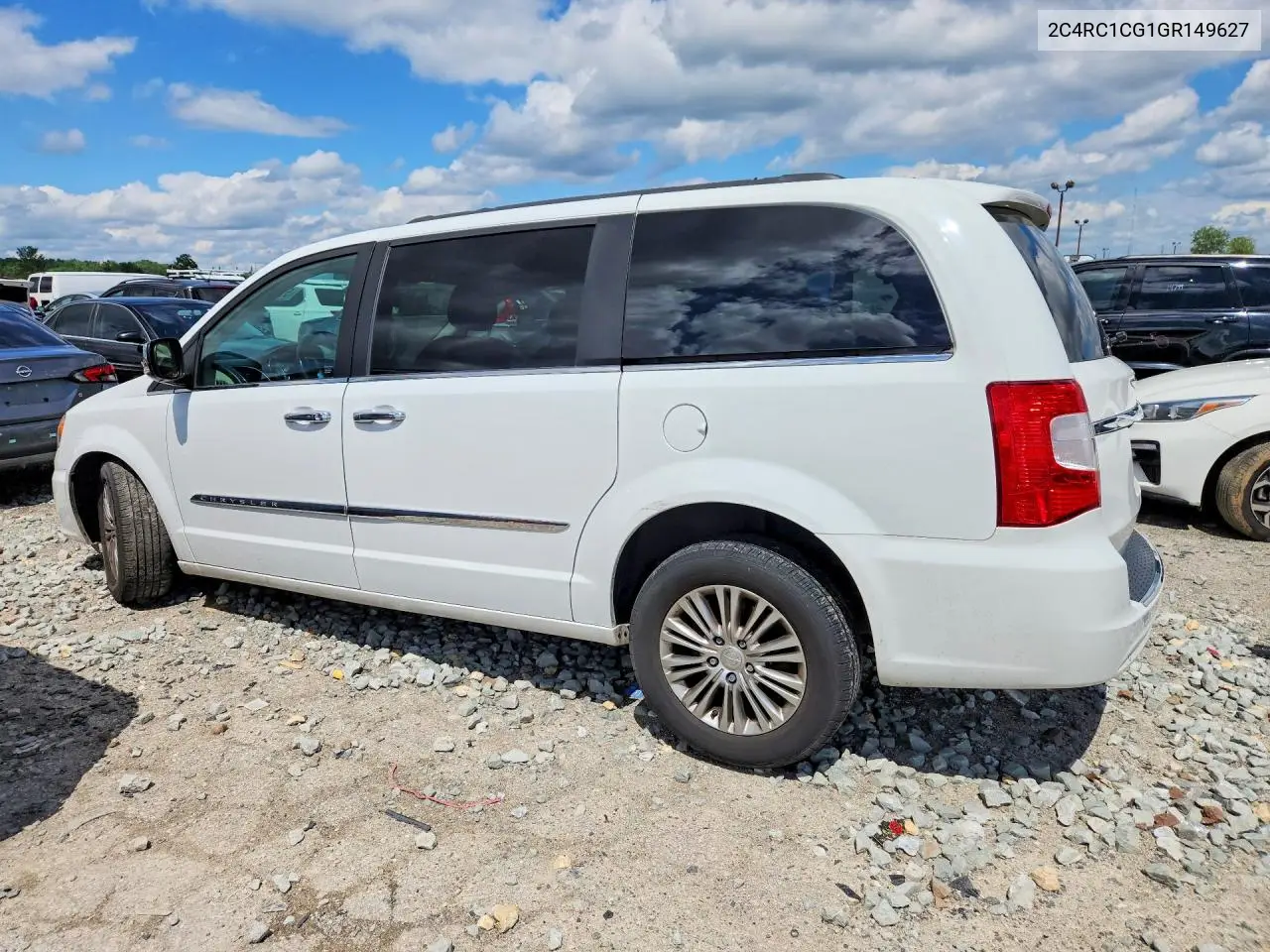 2016 Chrysler Town Cntry VIN: 2C4RC1CG1GR149627 Lot: 57310626