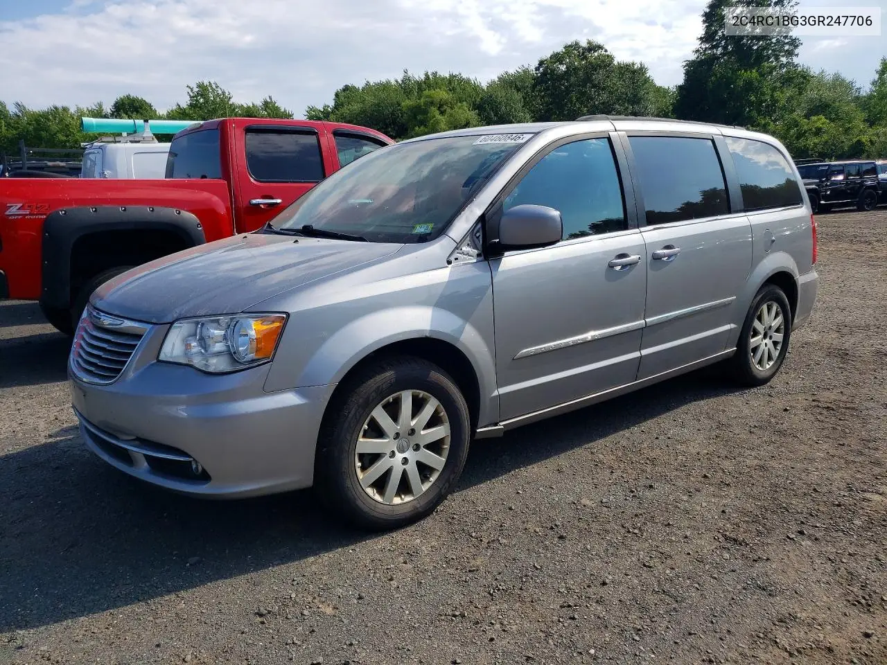 2016 Chrysler Town & Country Touring VIN: 2C4RC1BG3GR247706 Lot: 60460846