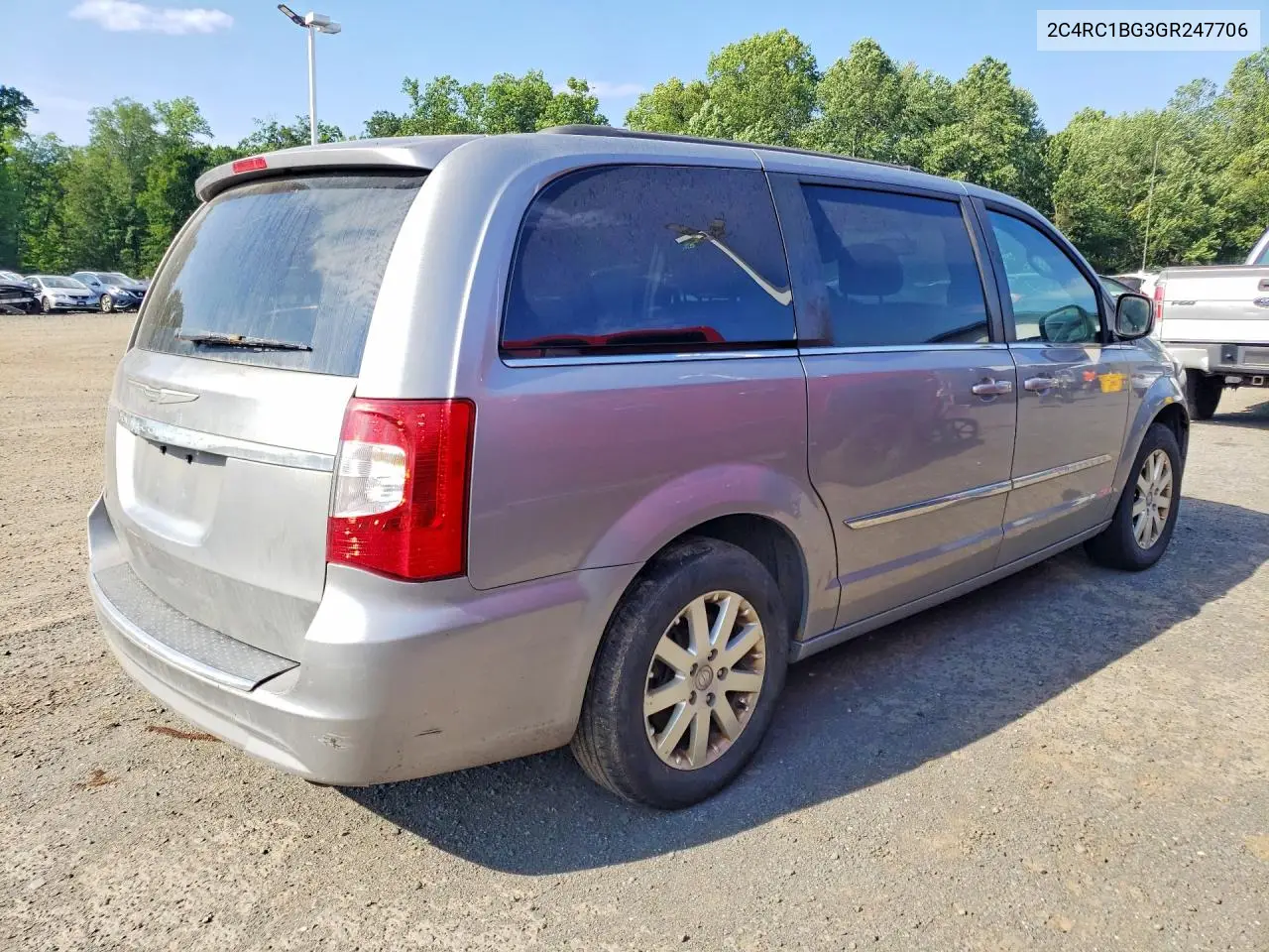 2016 Chrysler Town & Country Touring VIN: 2C4RC1BG3GR247706 Lot: 60460846