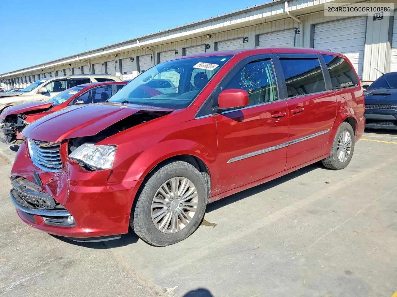 2016 Chrysler Town & Country Touring L VIN: 2C4RC1CG0GR100886 Lot: 60866386