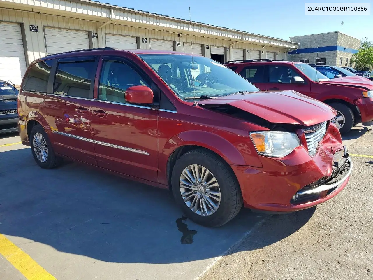2016 Chrysler Town & Country Touring L VIN: 2C4RC1CG0GR100886 Lot: 60866386