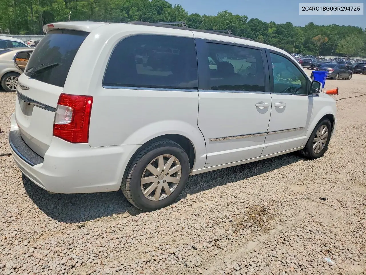 2016 Chrysler Town & Country Touring VIN: 2C4RC1BG0GR294725 Lot: 61145686