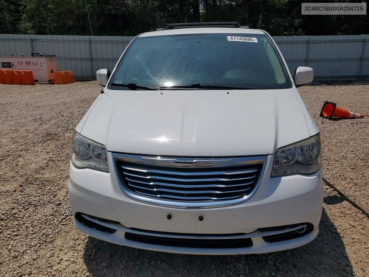 2016 Chrysler Town & Country Touring VIN: 2C4RC1BG0GR294725 Lot: 61145686