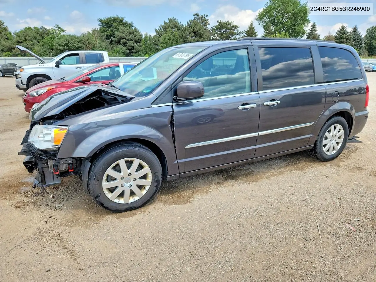 2016 Chrysler Town & Country Touring VIN: 2C4RC1BG5GR246900 Lot: 61538786