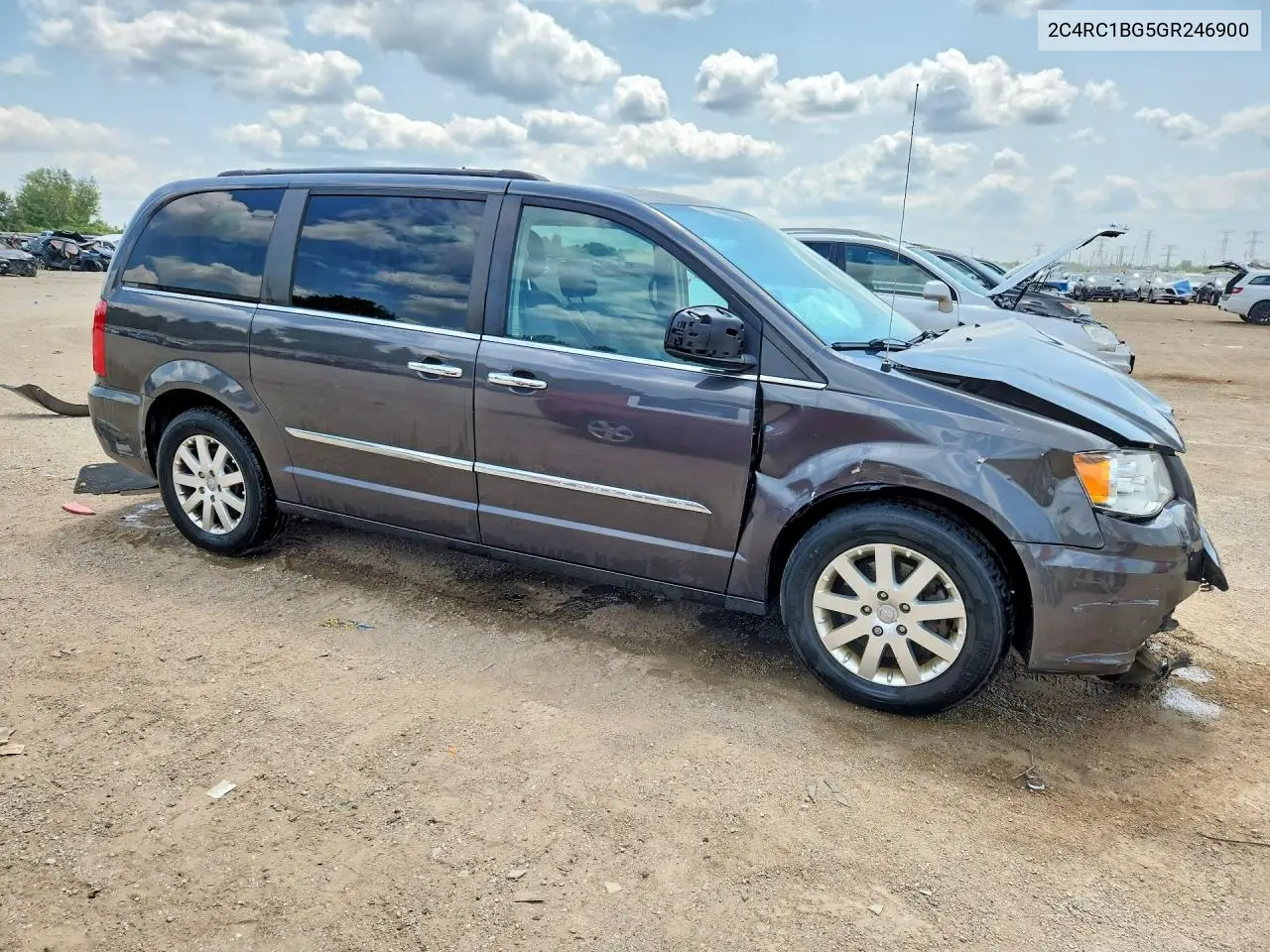 2016 Chrysler Town & Country Touring VIN: 2C4RC1BG5GR246900 Lot: 61538786