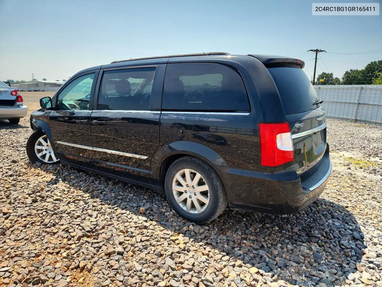 2016 Chrysler Town & Country Touring VIN: 2C4RC1BG1GR165411 Lot: 62317796