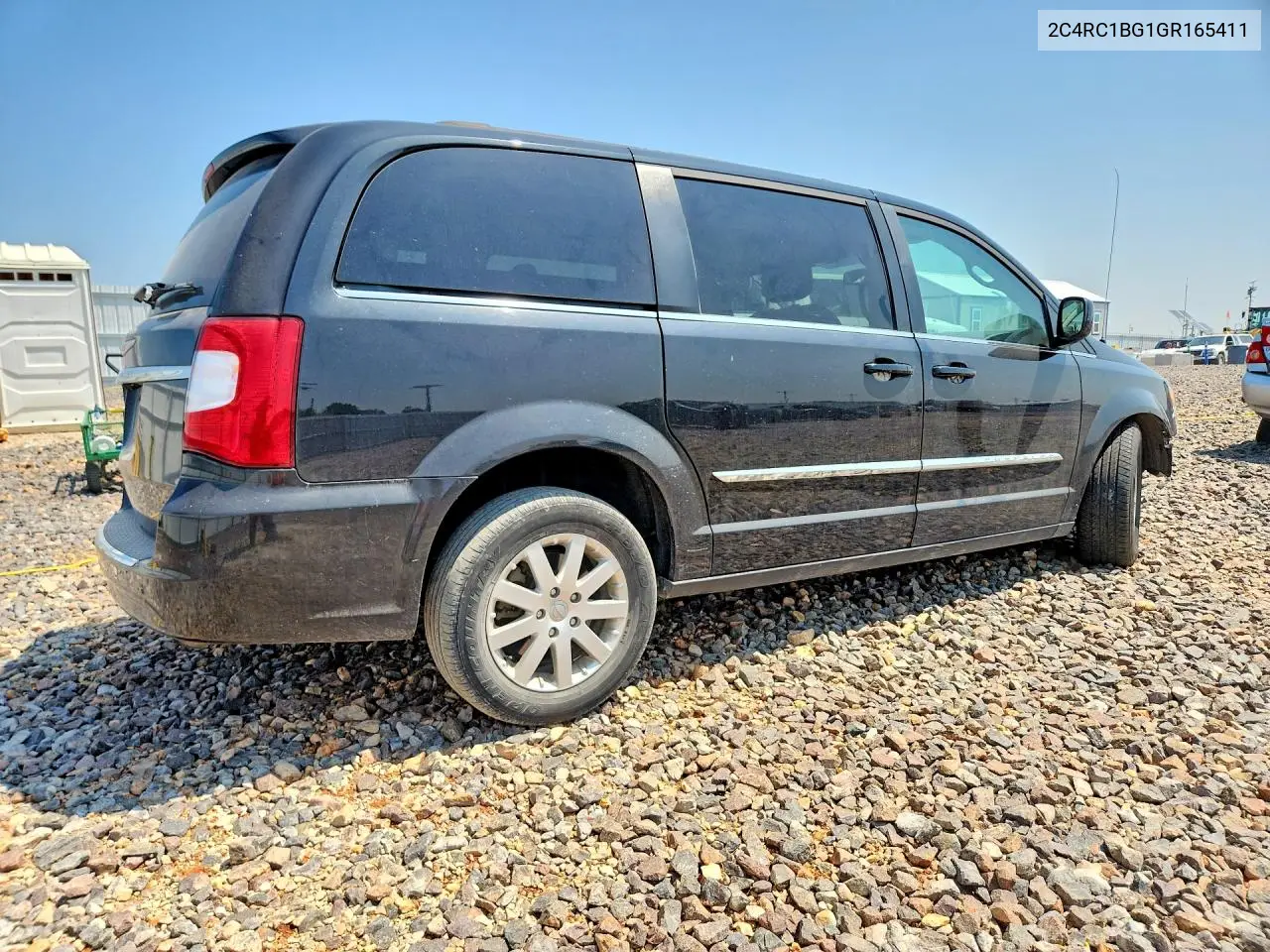 2016 Chrysler Town & Country Touring VIN: 2C4RC1BG1GR165411 Lot: 62317796