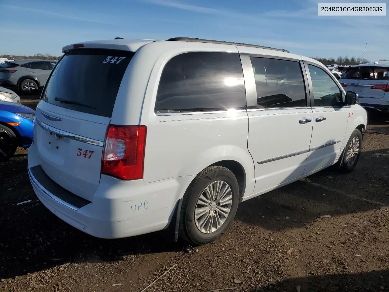 2C4RC1CG4GR306339 2016 Chrysler Town & Country Touring L