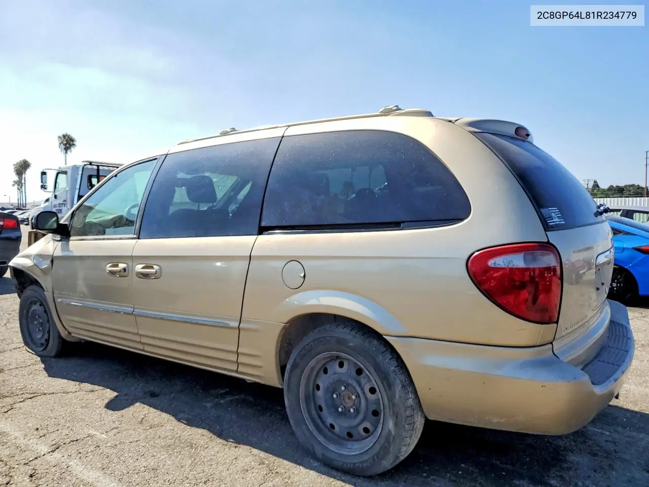 2001 Chrysler Town & Country Limited VIN: 2C8GP64L81R234779 Lot: 58242136