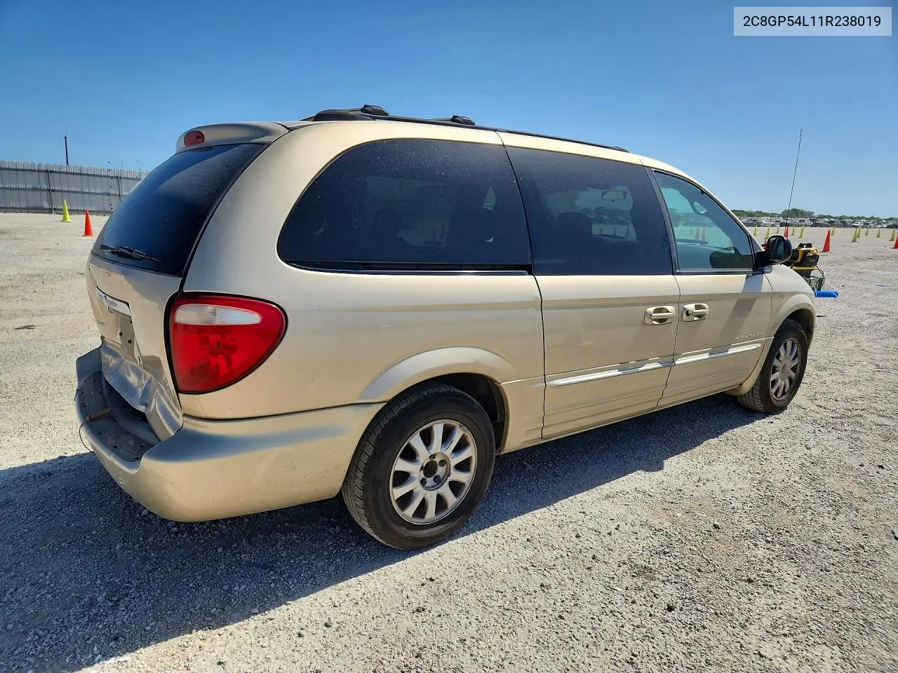 2001 Chrysler Town & Country Lxi VIN: 2C8GP54L11R238019 Lot: 60069016